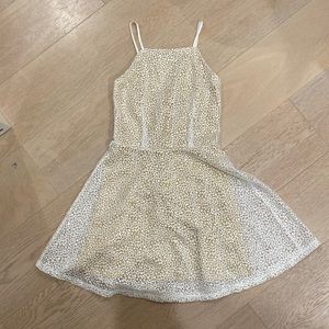 Girls star detailing dress